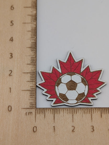 Canadian Soccer Pin