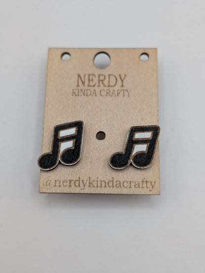 Music Note Studs