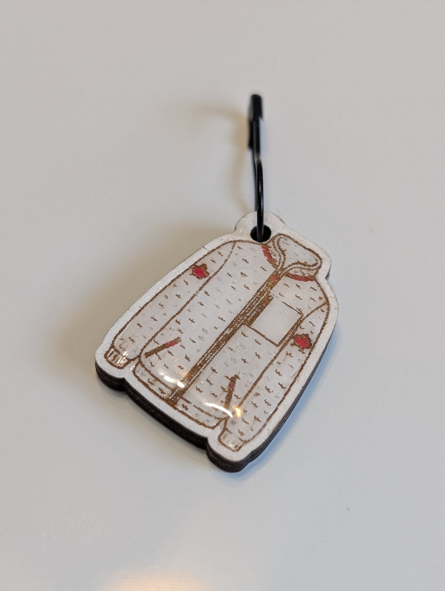 Canadian Fleece Stitch Marker