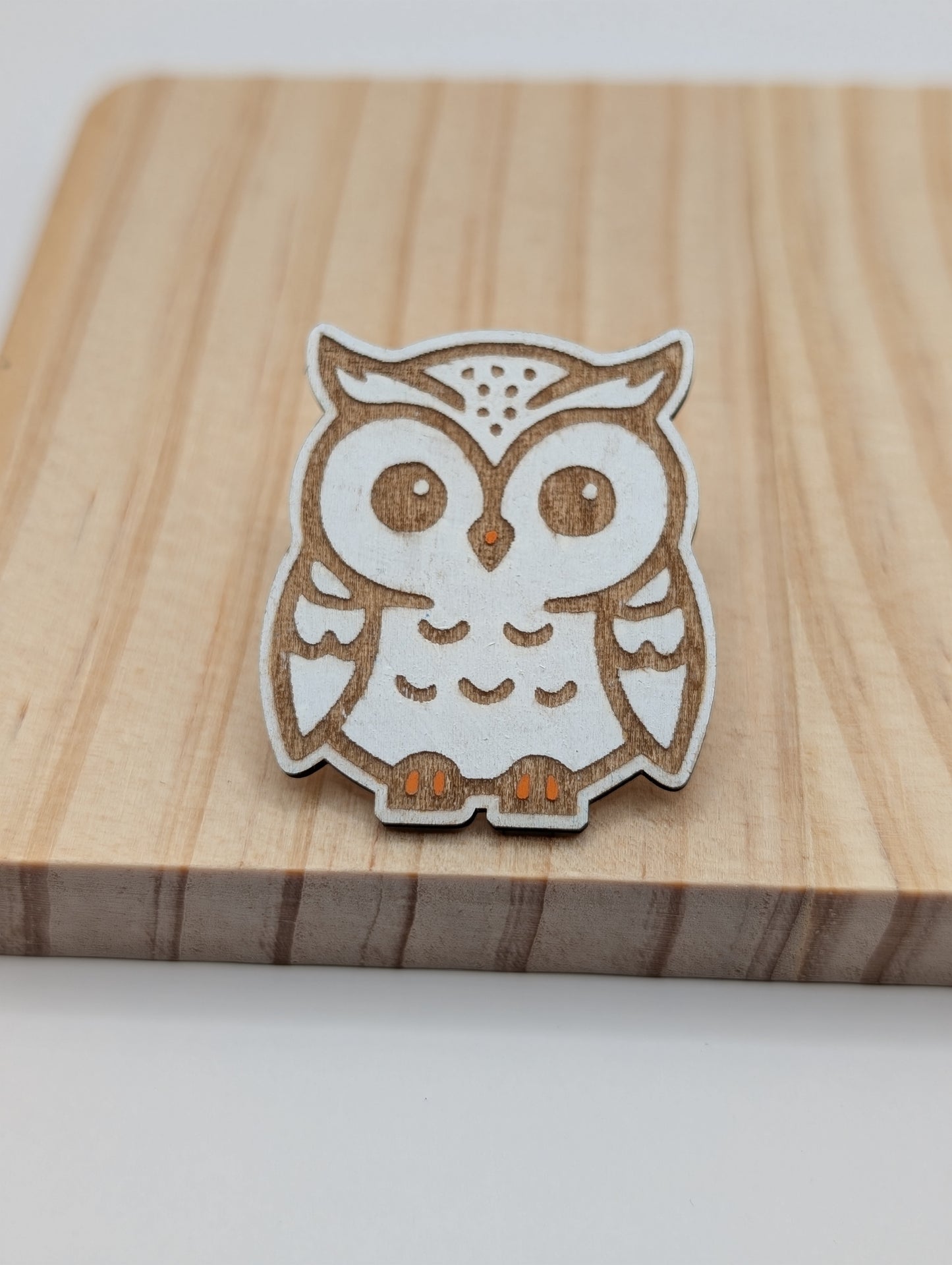 Snowy Owl Pin