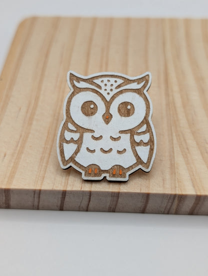 Snowy Owl Pin