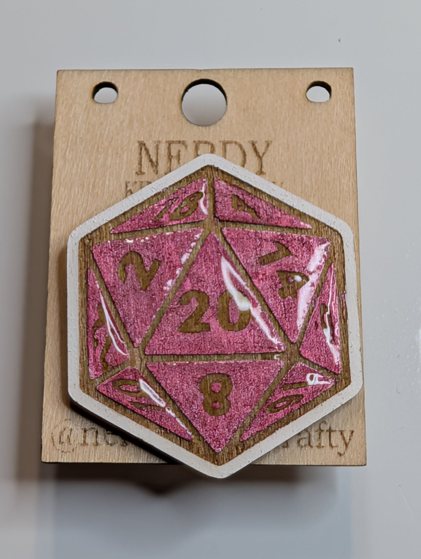 D20 Dice PIN