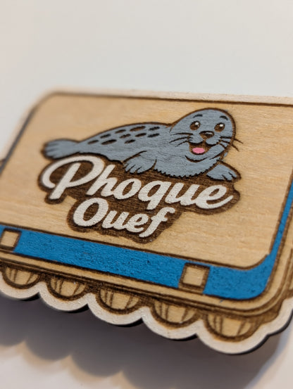 Phoque Ouef Magnet