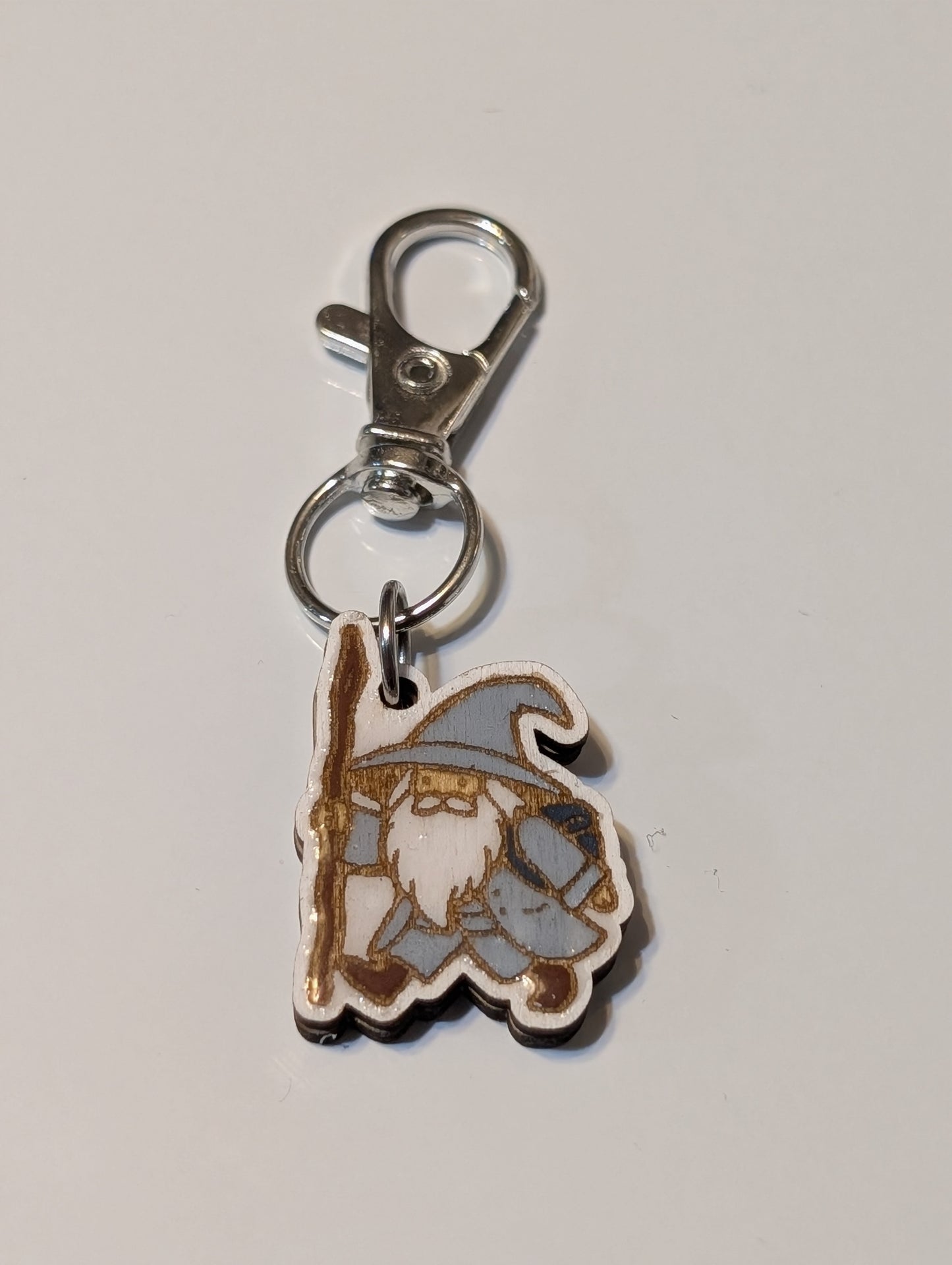Little Wizard Stitch Marker or Zipper Pull