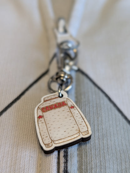 Canadian Fleece Zipper Pull