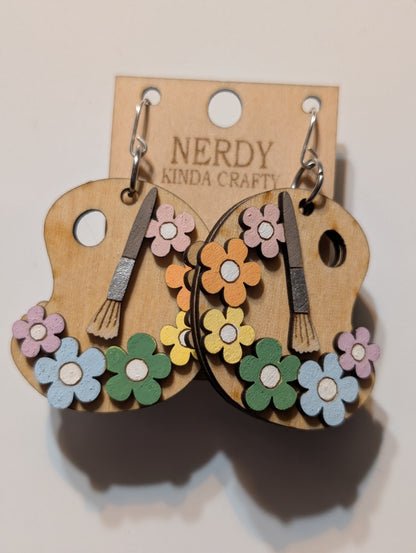 Flower Palette Dangles
