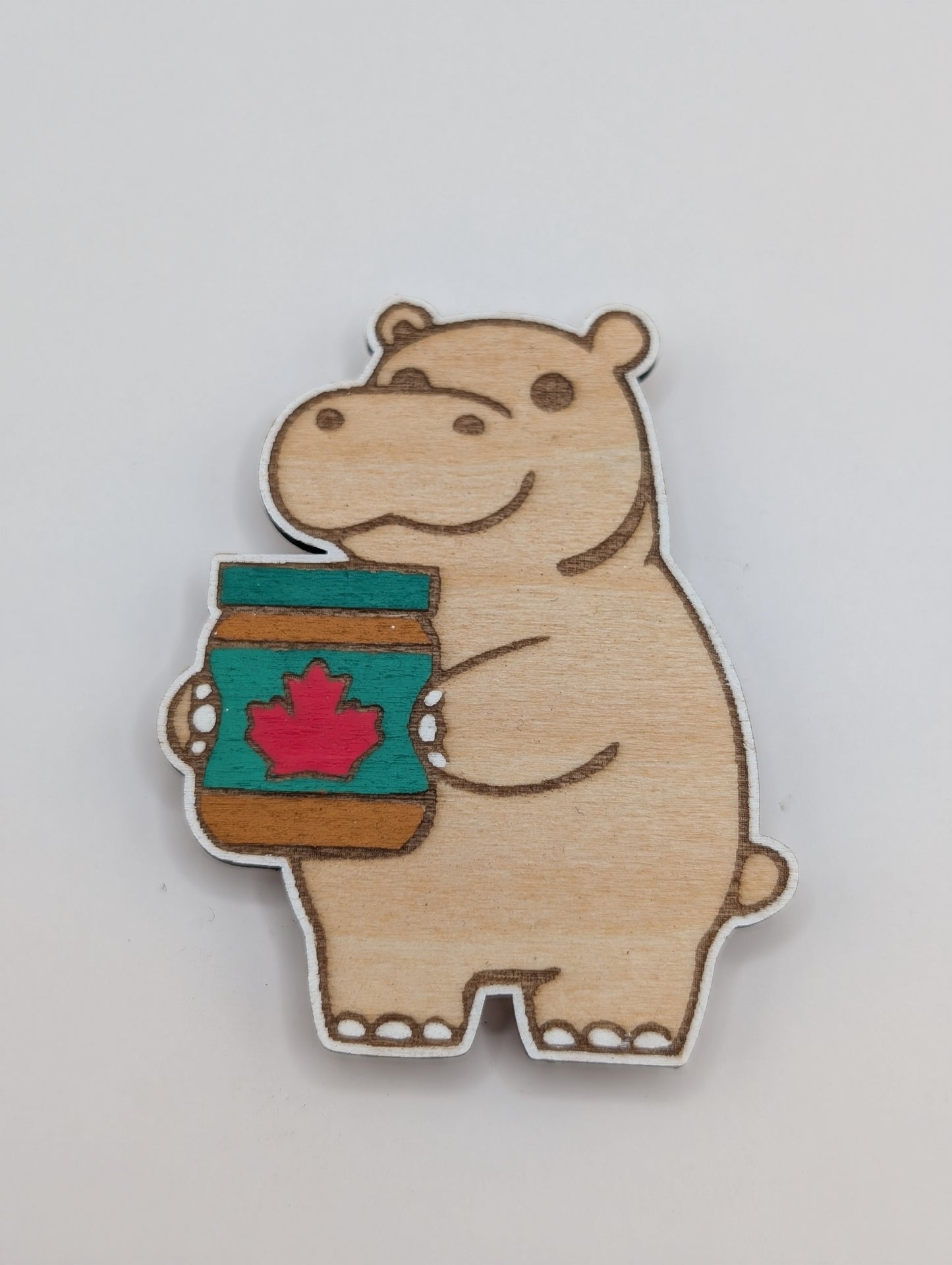 House Hippo Magnet