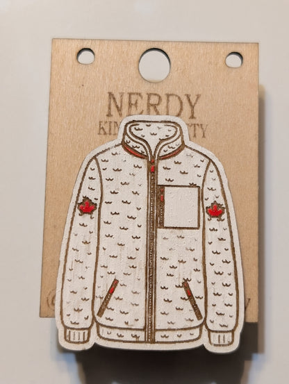 Canadian Fleece Pin