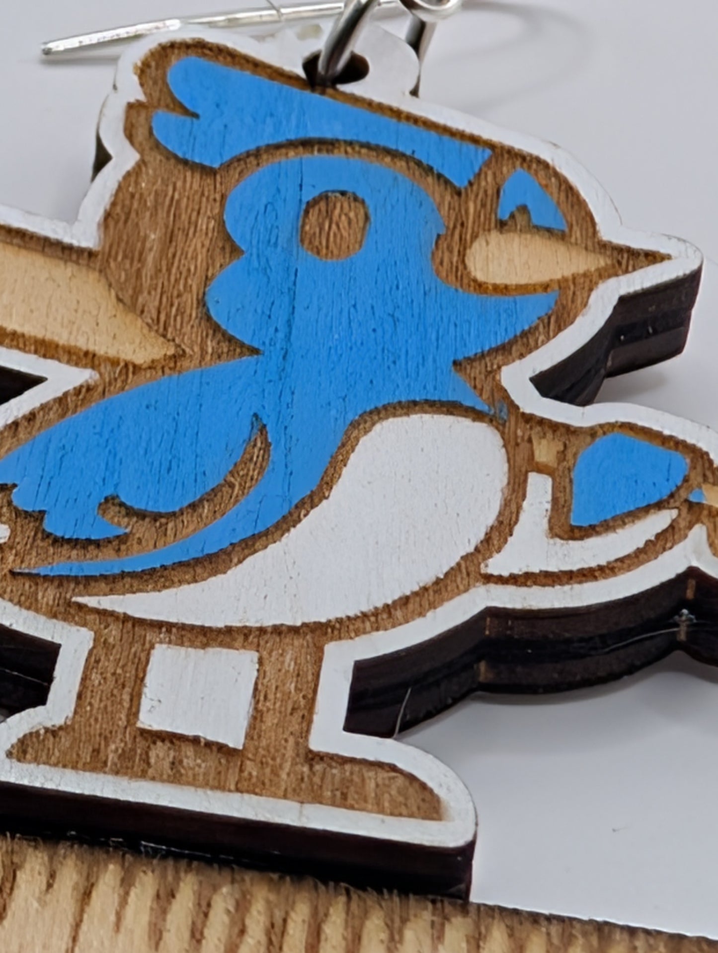 Baseball Blue Jay Dangles