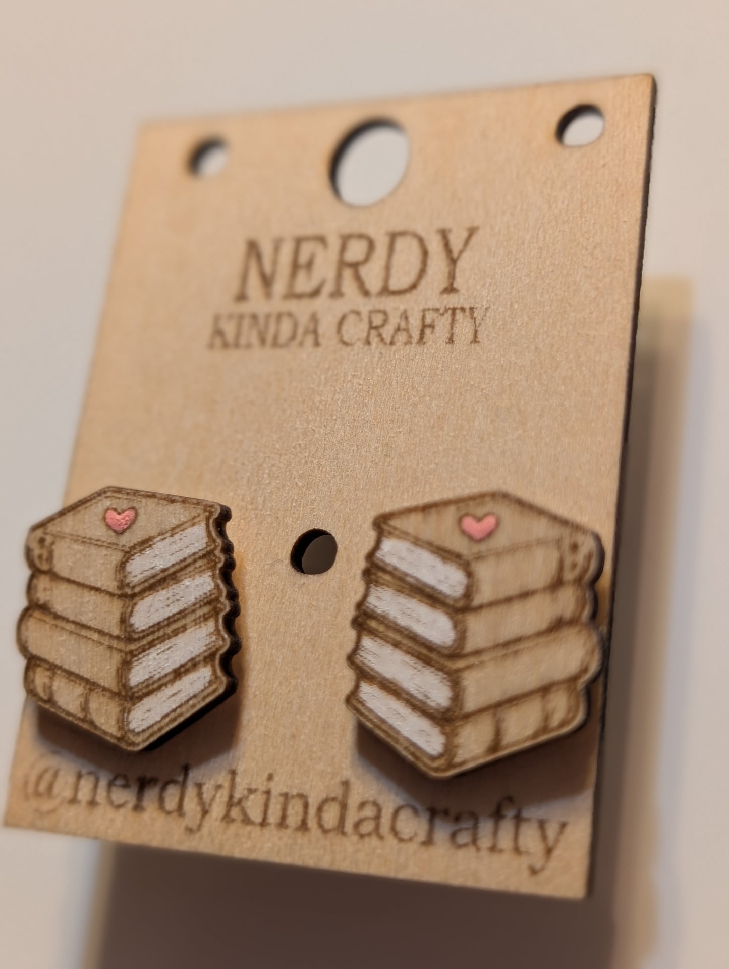 Book Stack with Heart