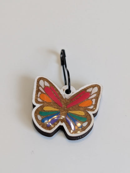 Pride Butterfly Stitch Marker