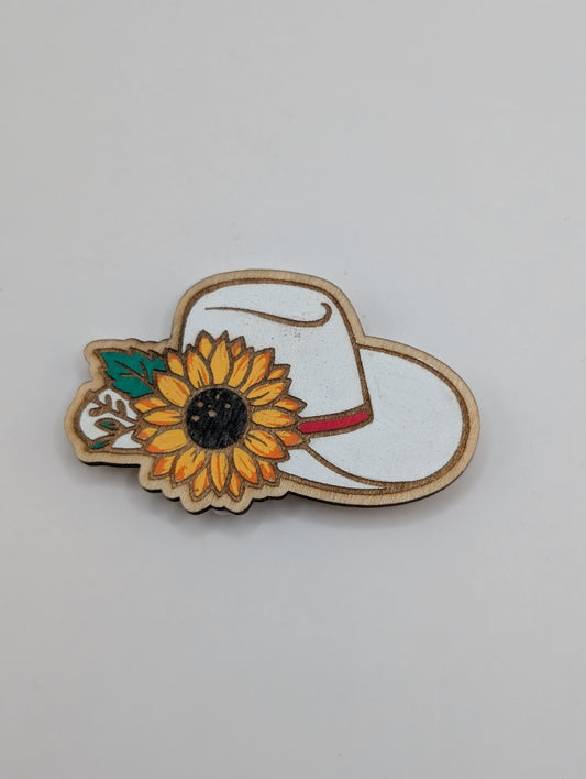 Aimant Cowboy Tournesol