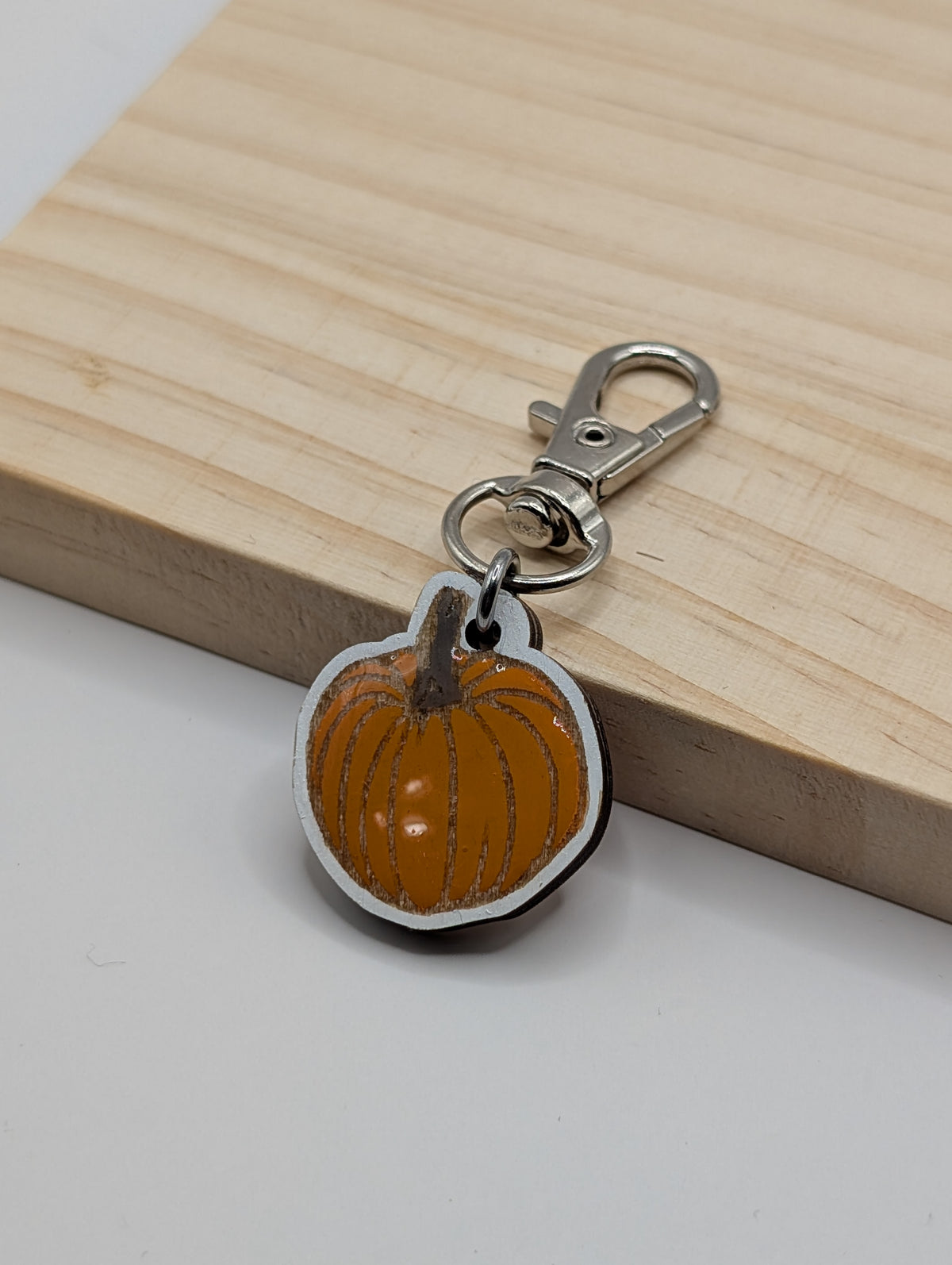 Pumpkin Zipper Pull