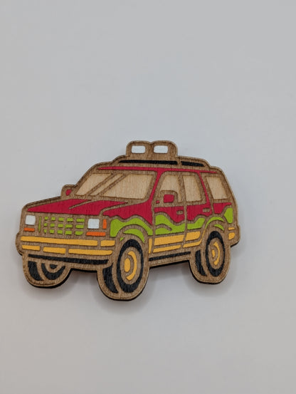 Dino Viewing Vehicle Magnet