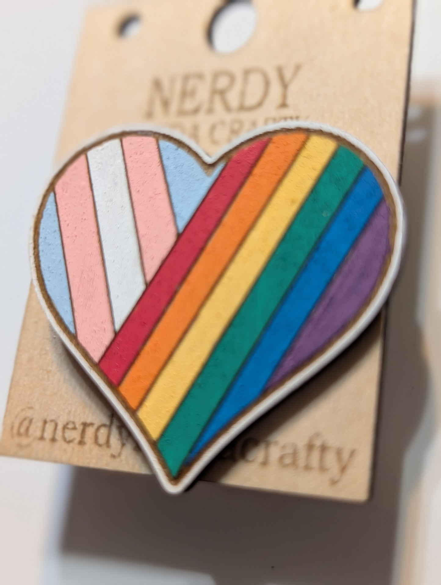 Pride Heart Pin