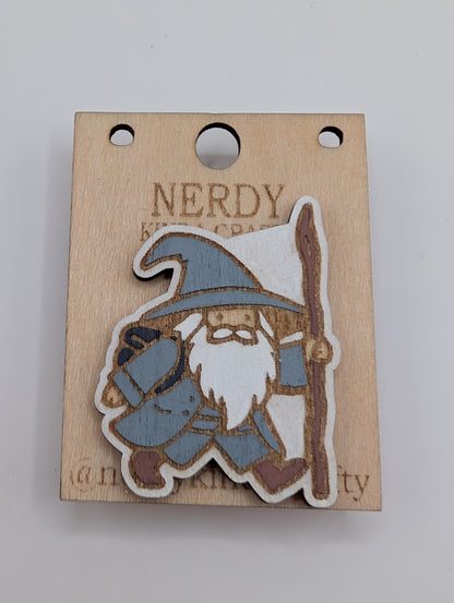 Little Adventure Wizard Pin
