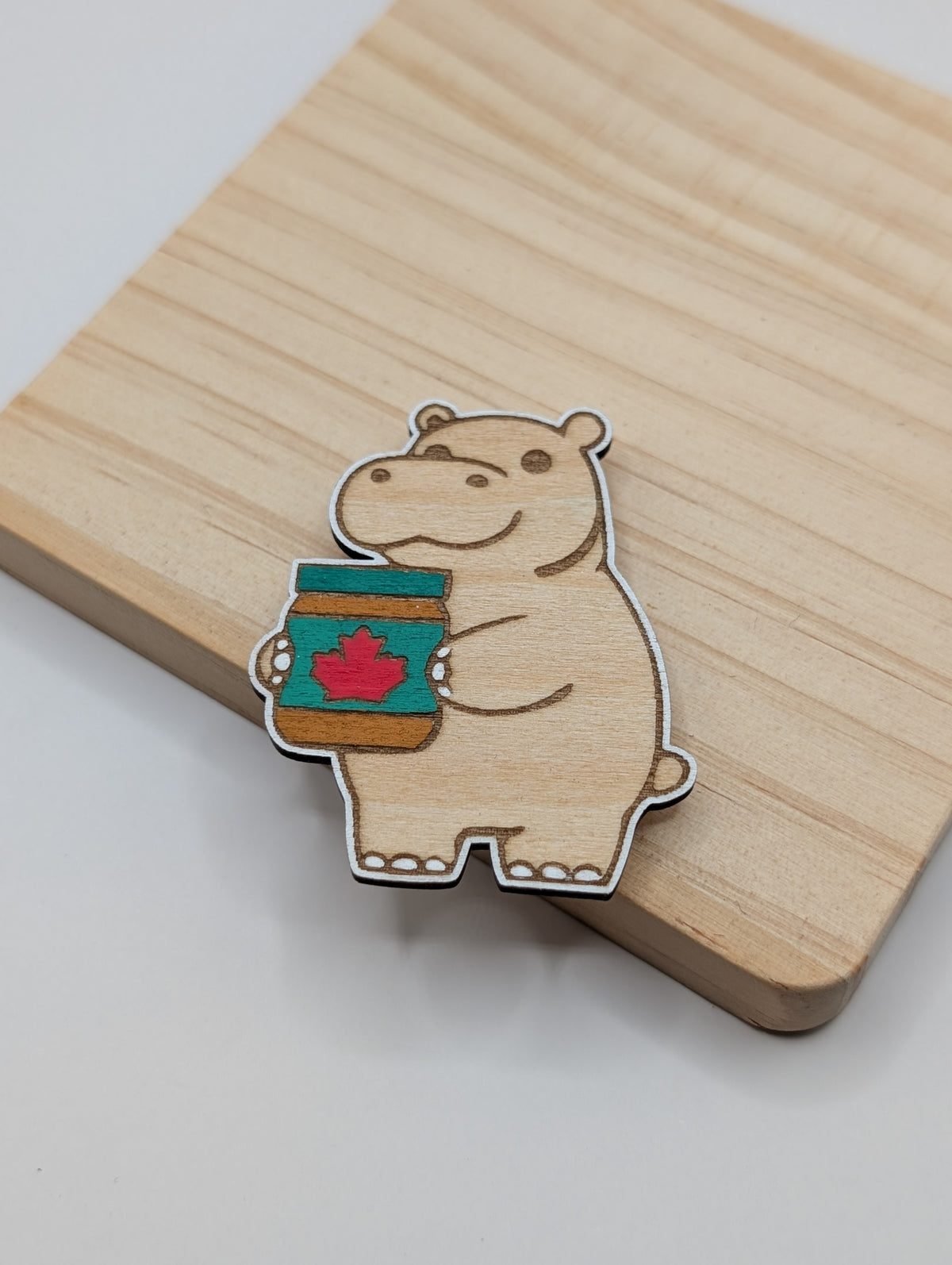 House Hippo Magnet