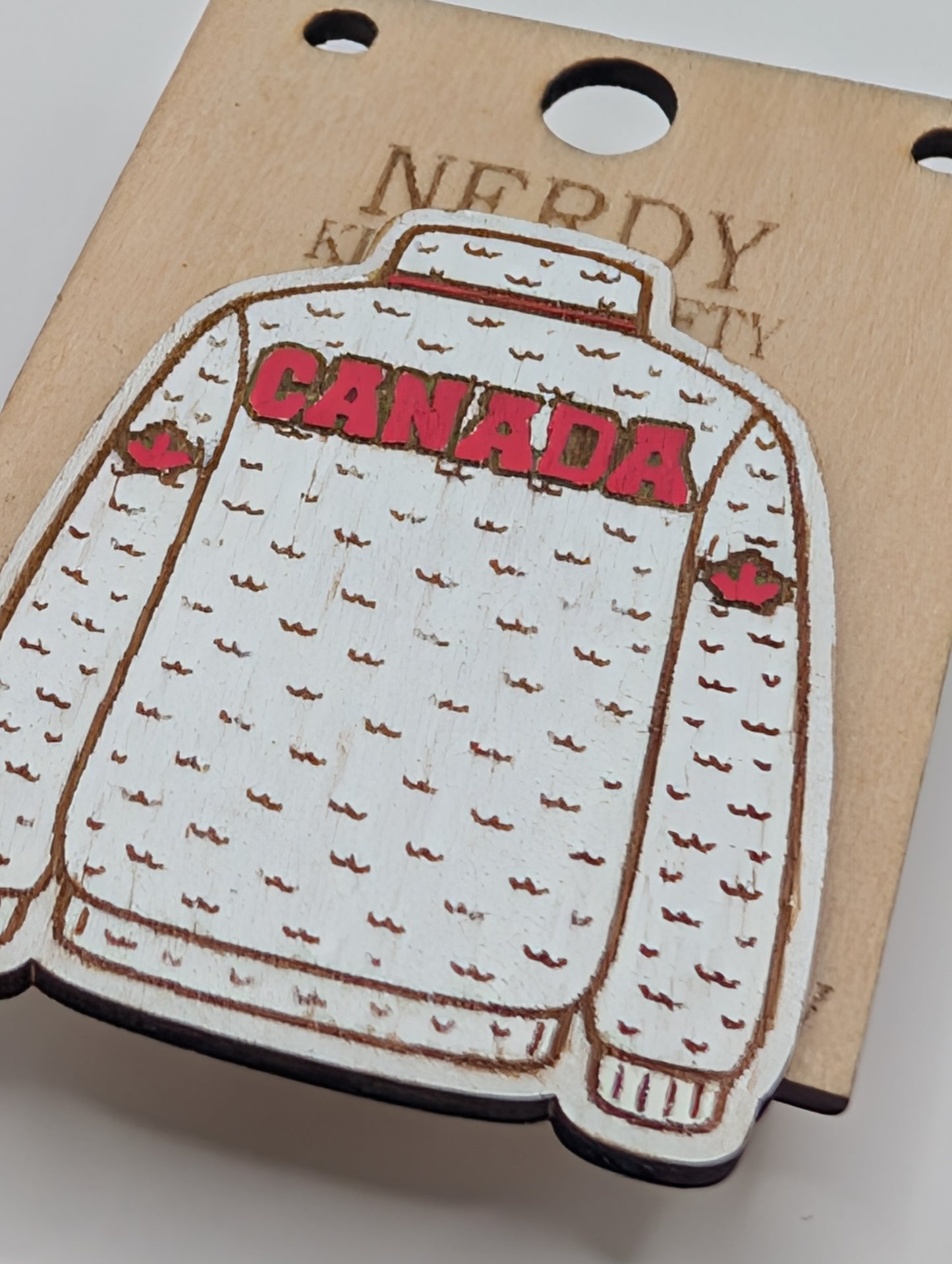 Canadian Fleece Pin