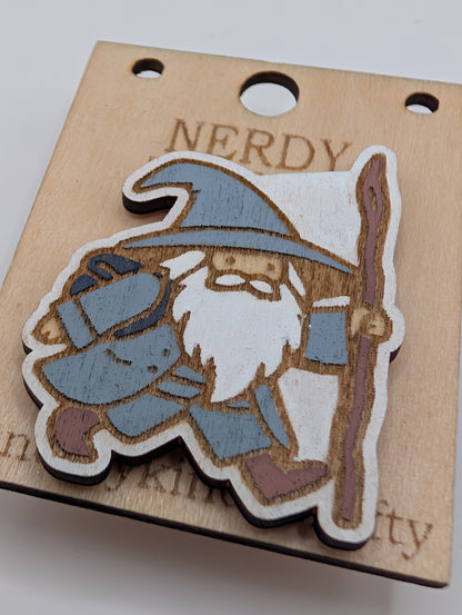 Little Adventure Wizard Pin