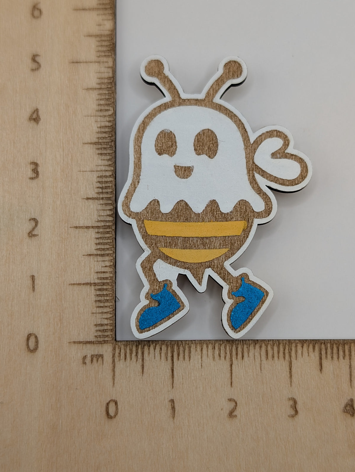 Blue-Footed-Boo-Bee Magnet