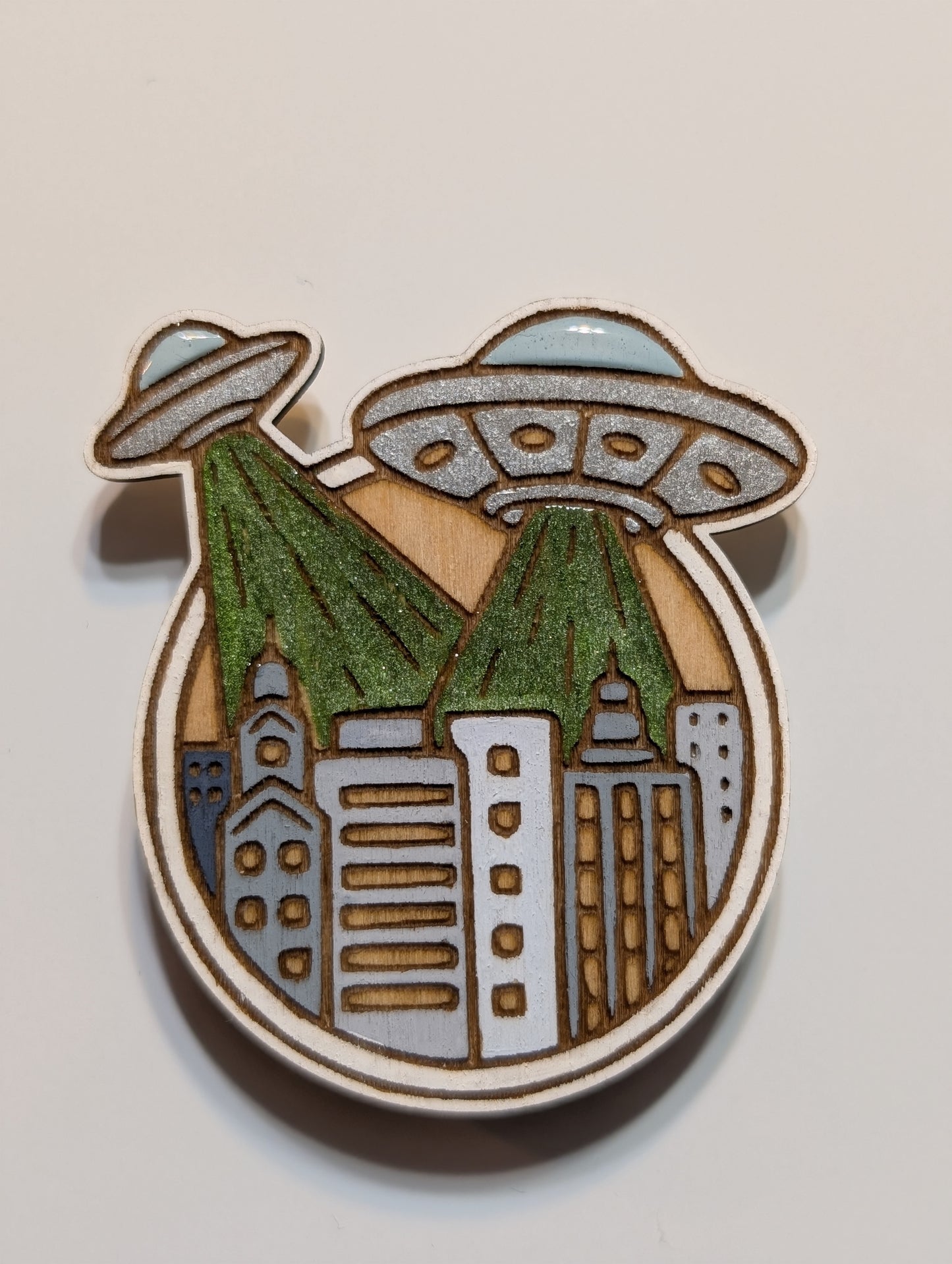 Alien Attack Magnet