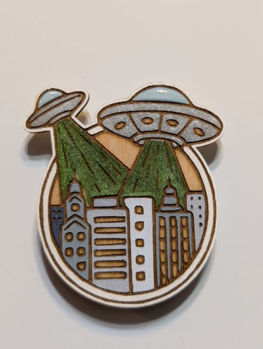 Alien Attack Magnet