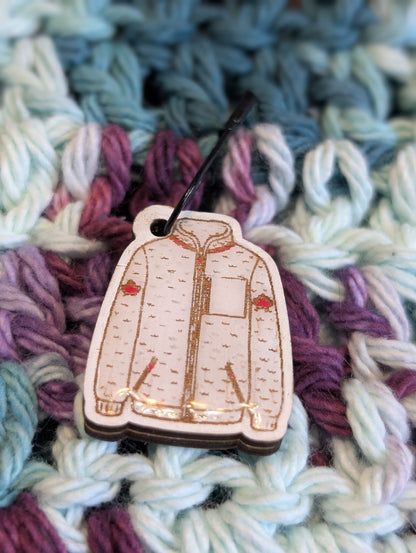 Canadian Fleece Stitch Marker