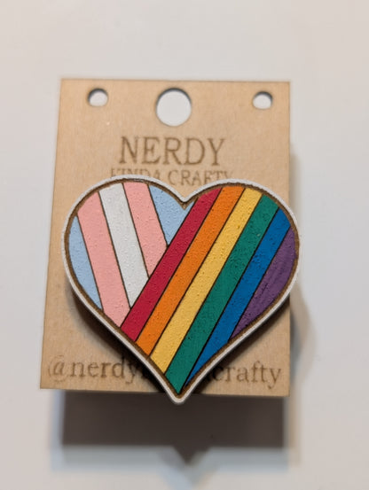 Pride Heart Pin