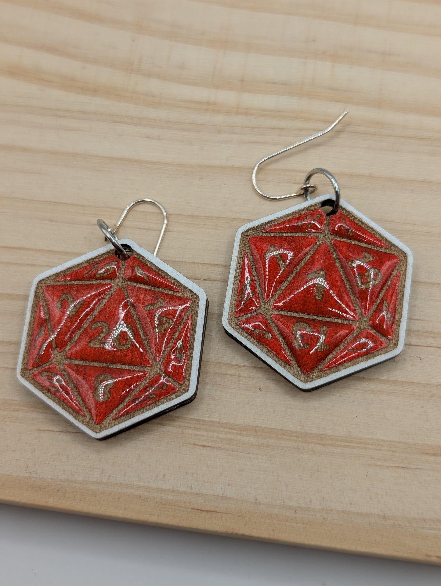 Pendentifs de dés D20