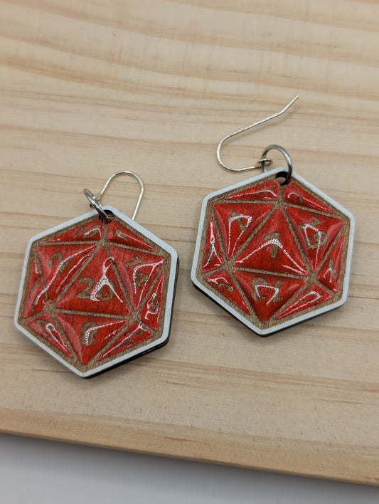 Pendentifs de dés D20