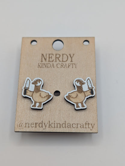 Canadian Goose Studs