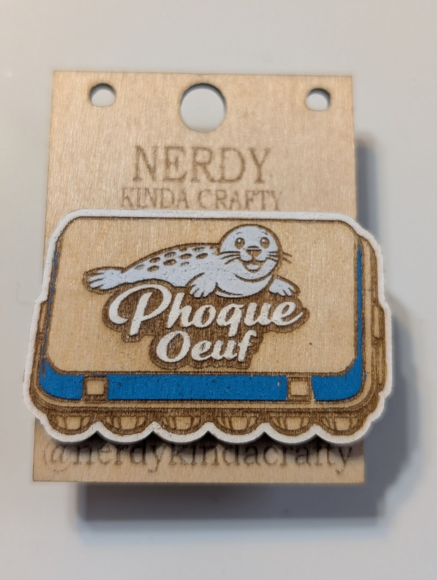 Phoque Oeuf Pin