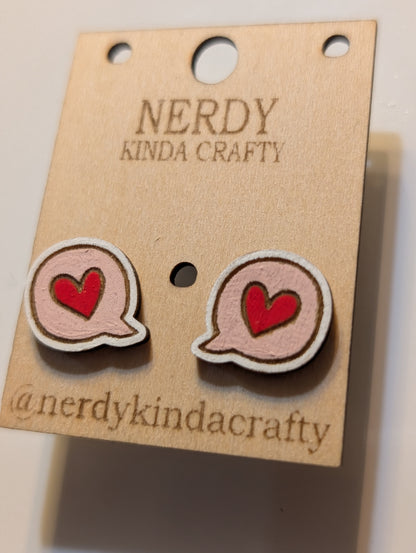 Love Language Studs