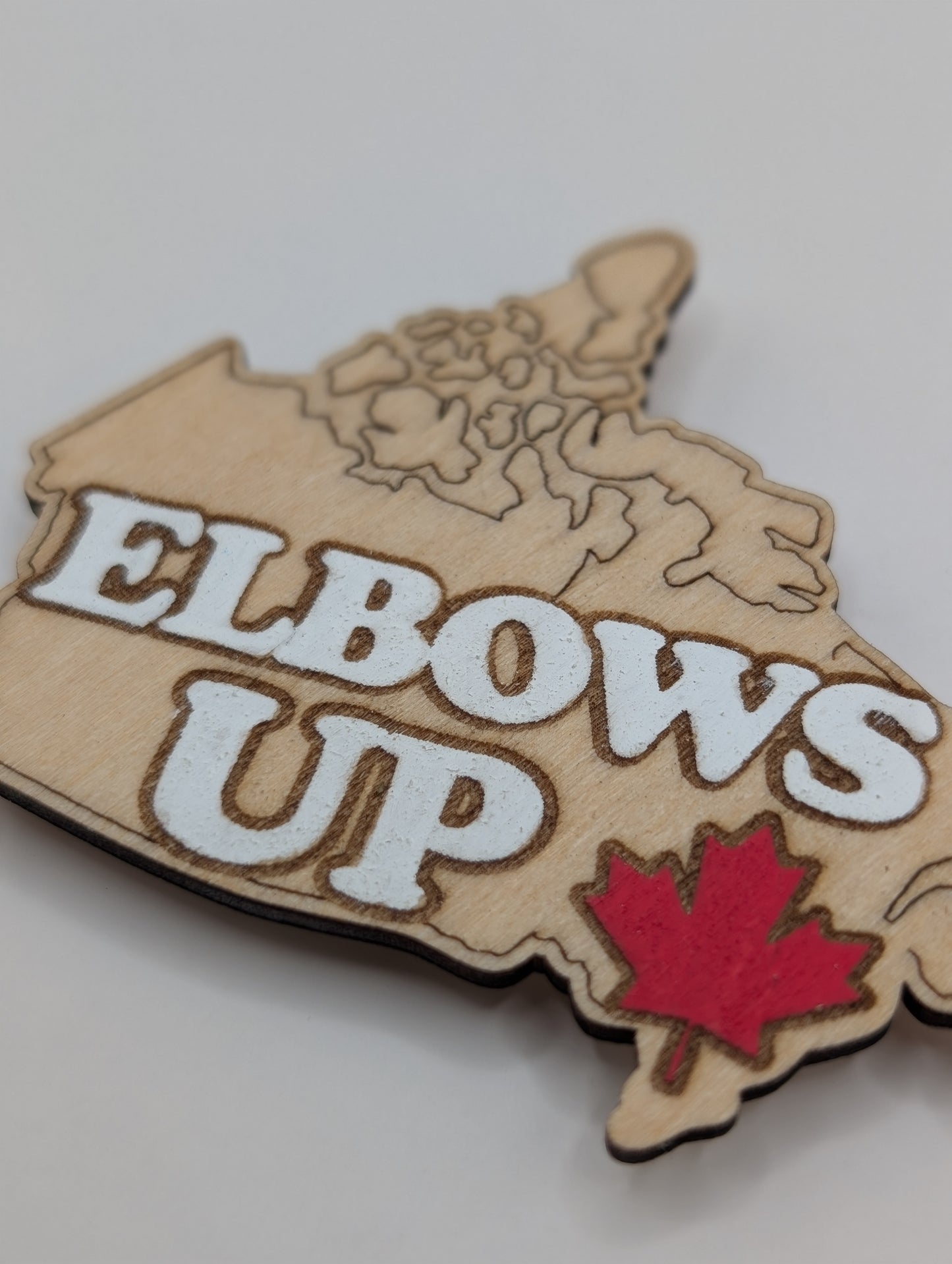 Elbows Up Magnet
