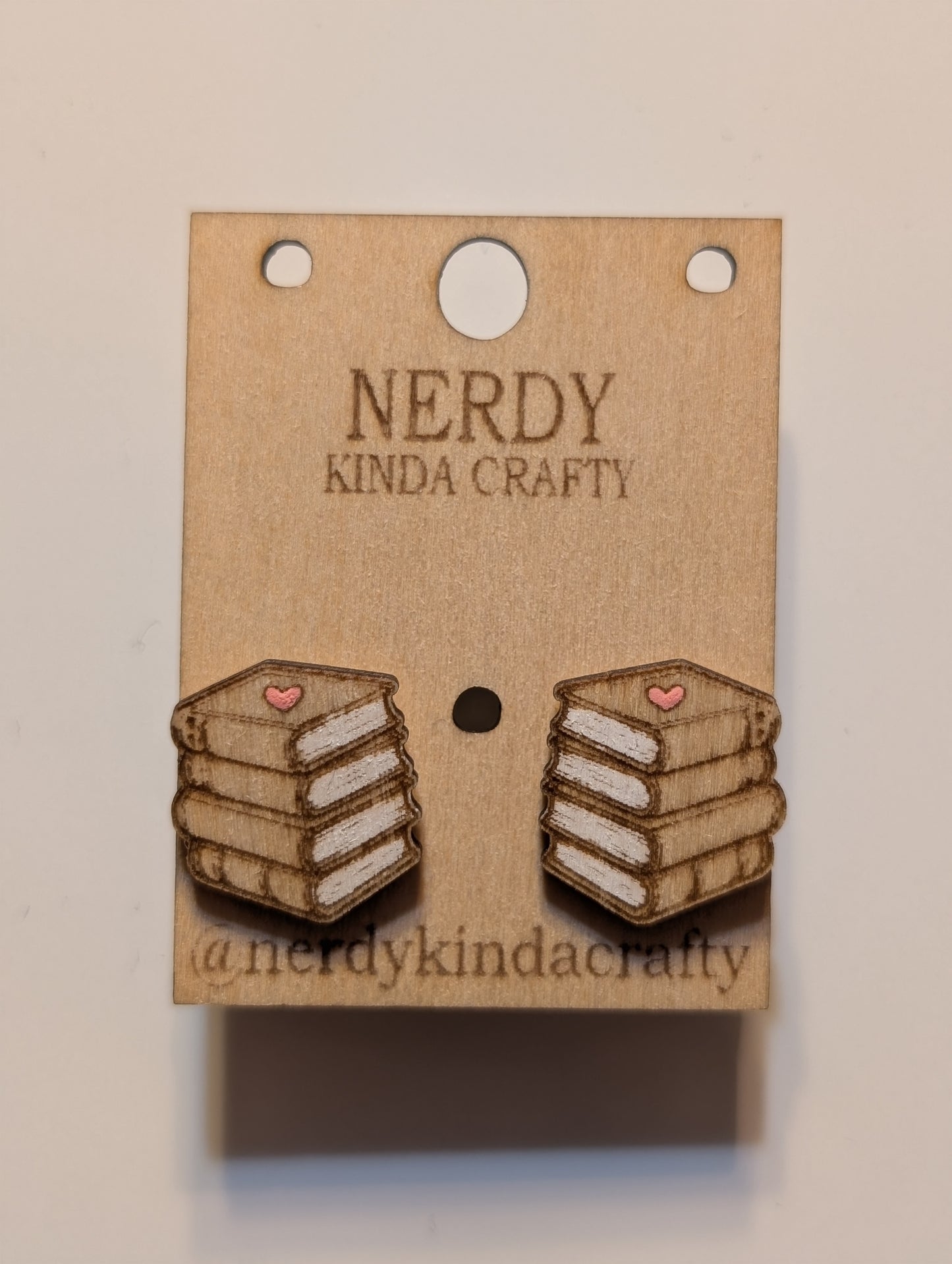 Book Stack with Heart