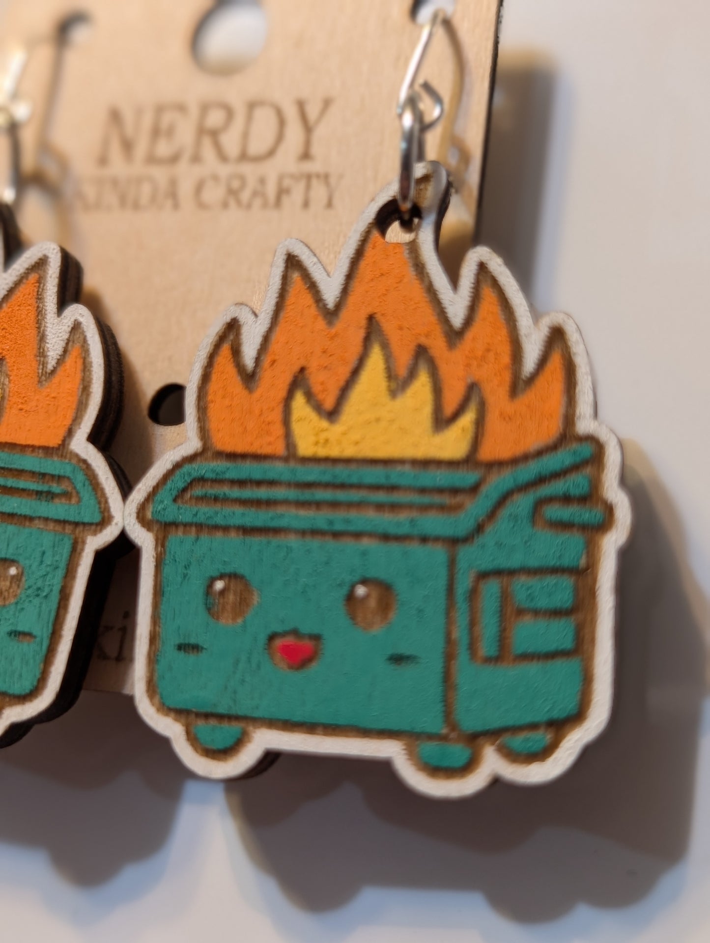 Dumpster Fire Dangles