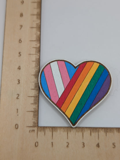 Pride Heart Magnet