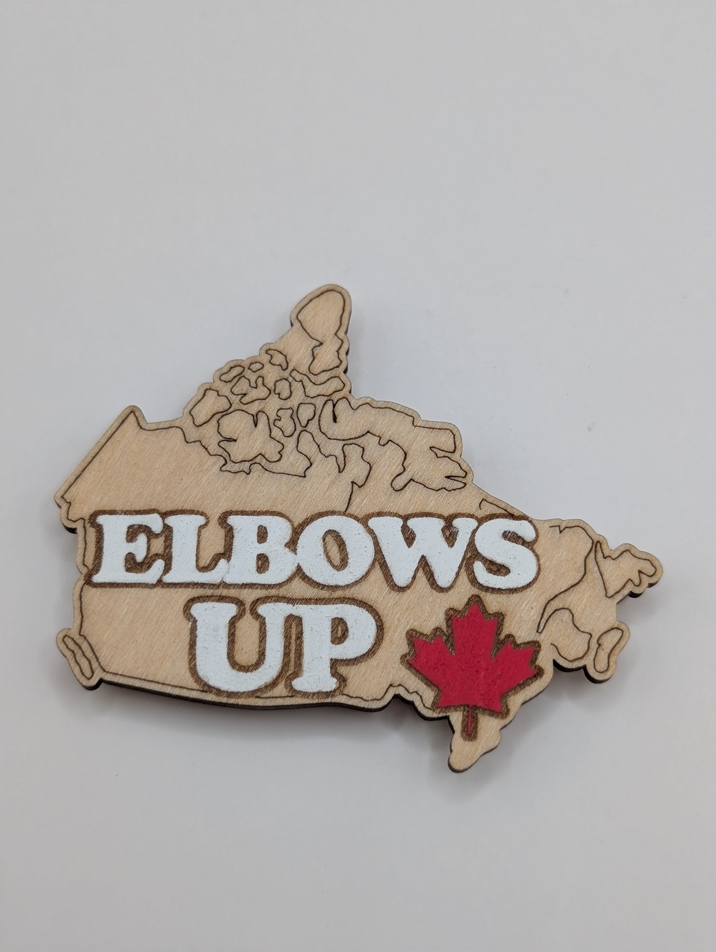 Elbows Up Magnet