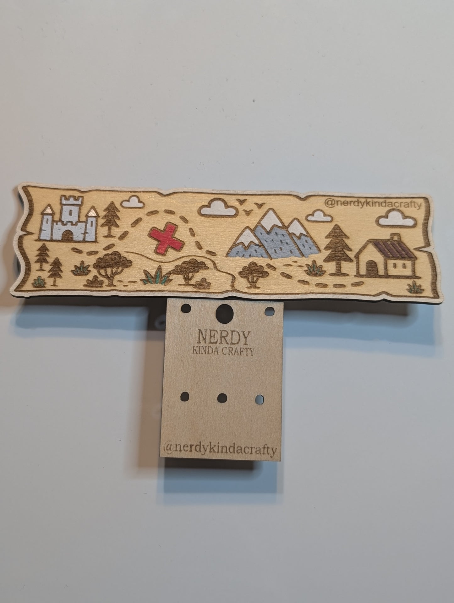 Fantasy Map Bookmark