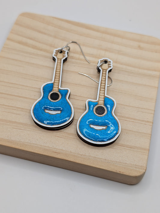 Guirlande de guitares acoustiques