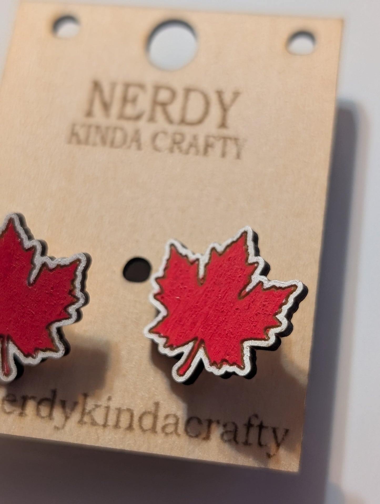 Canada Leaf Studs