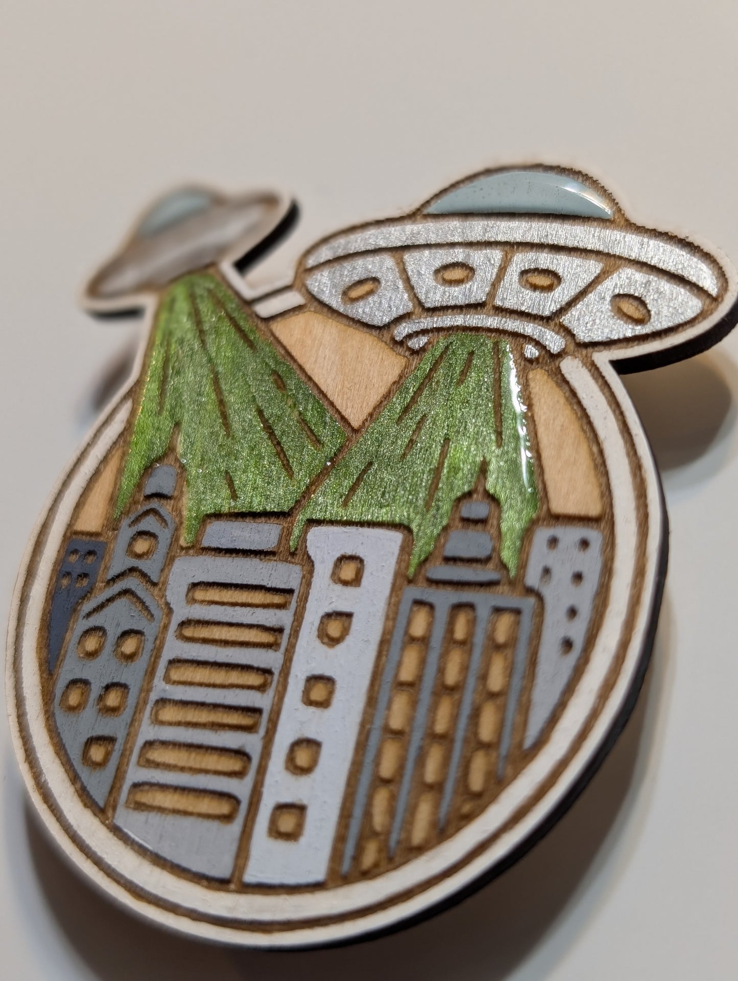 Alien Attack Magnet