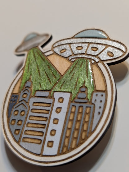 Alien Attack Magnet