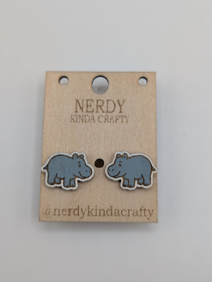 House Hippo Studs