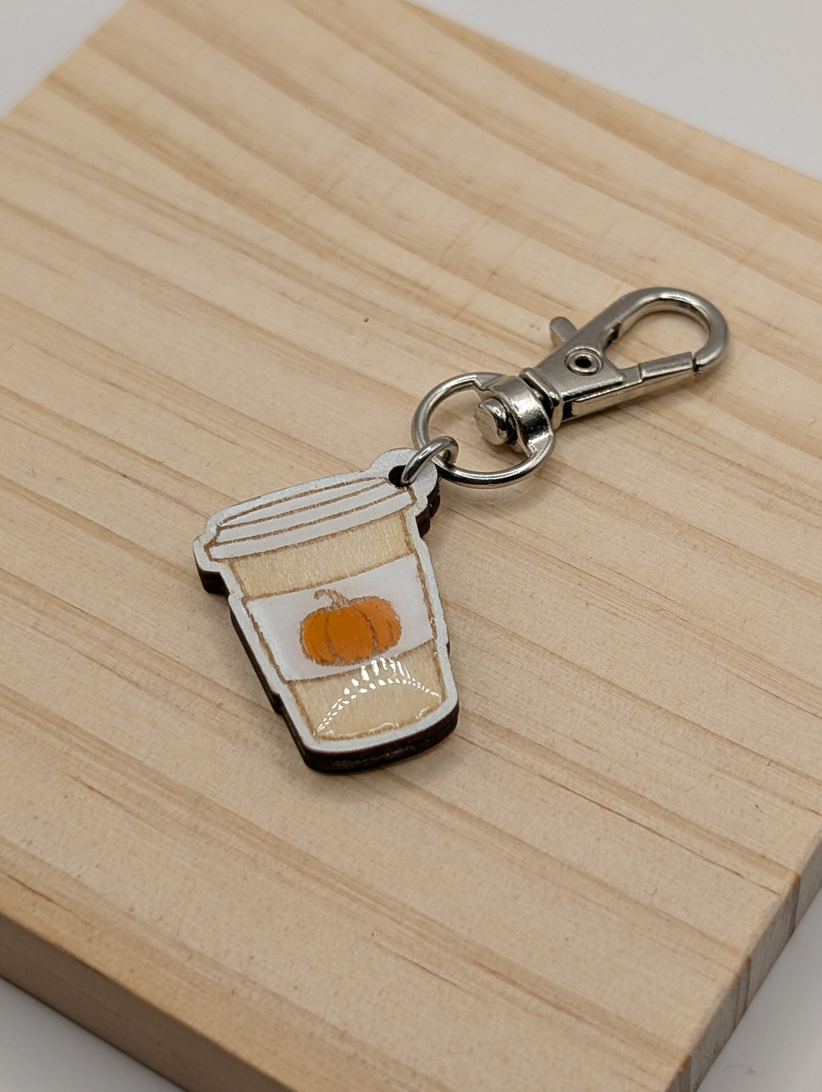 Pumpkin Spice Zipper Pull