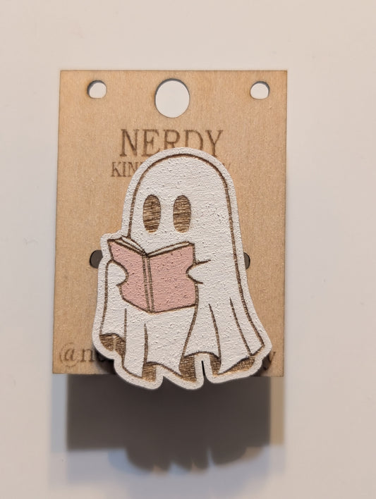 Ghost Reading Pin