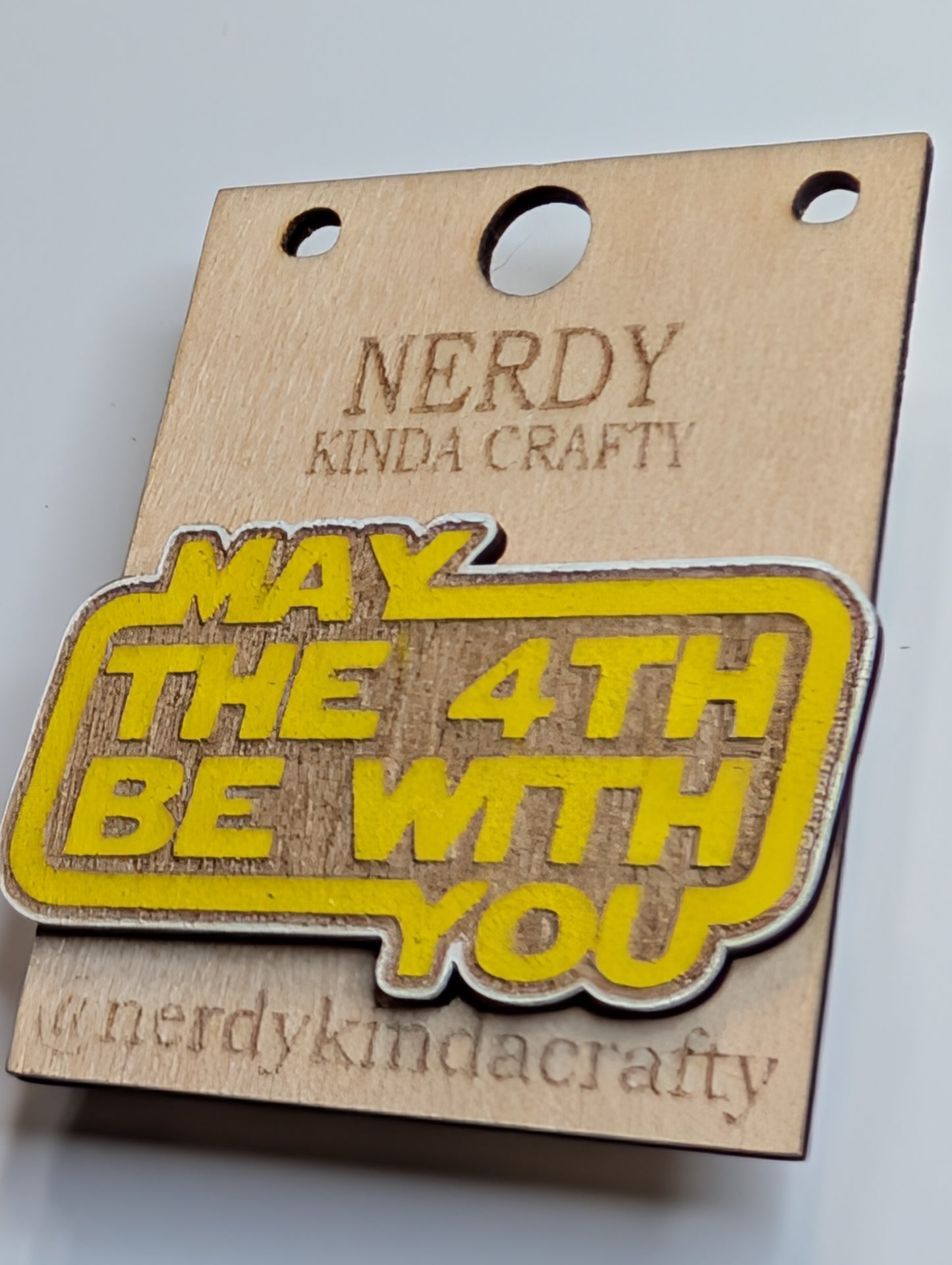 May the 4th Be With You Pin
