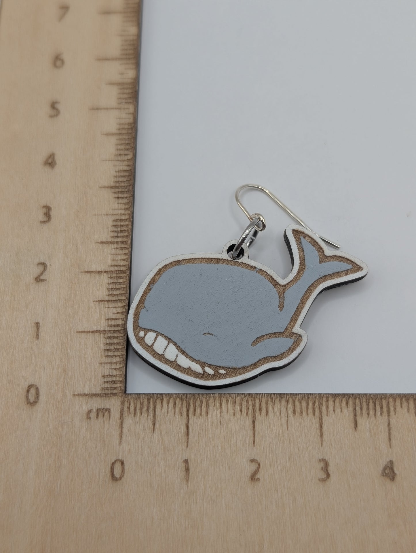 Whale and Petunia Dangles