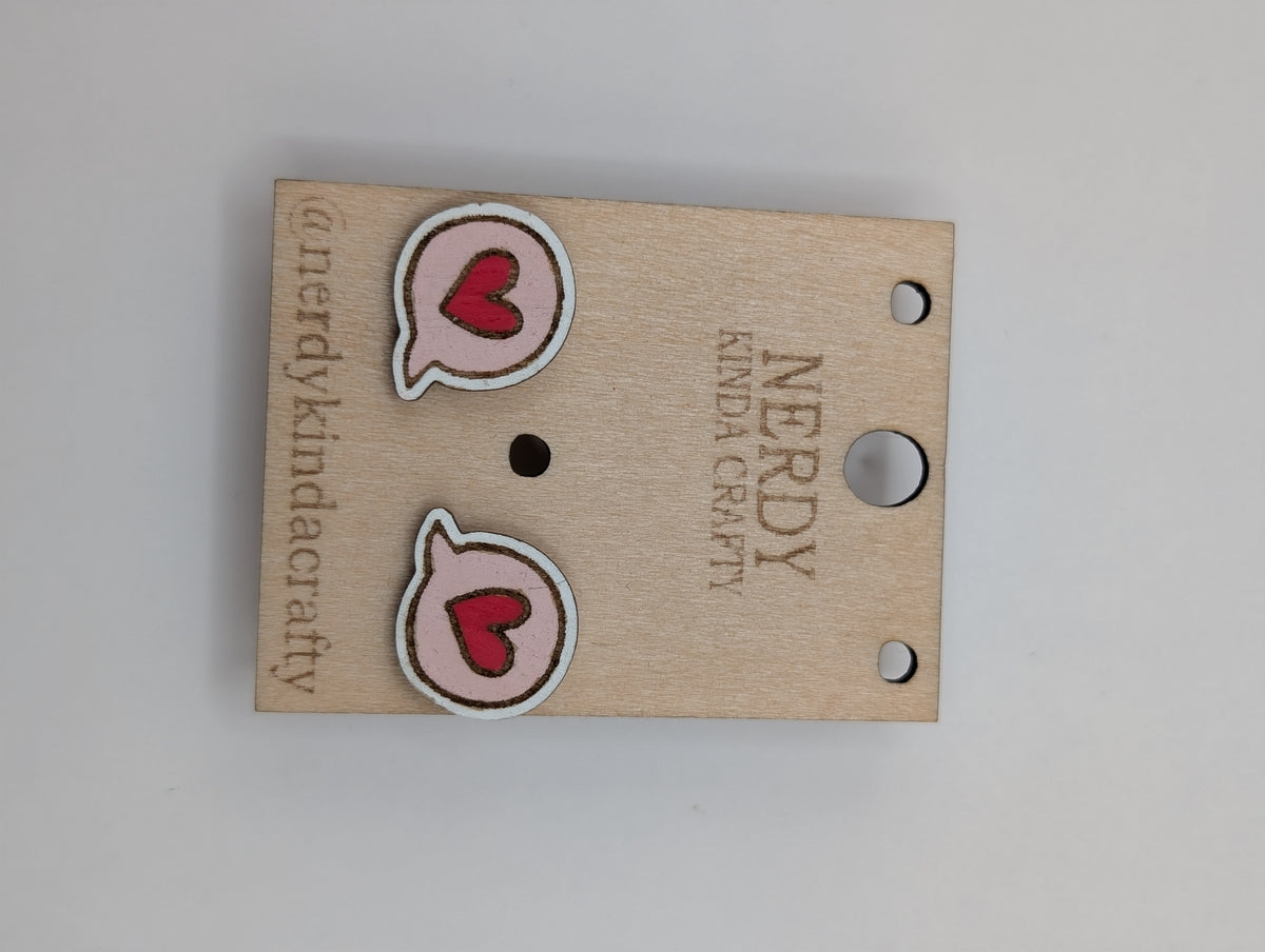 Love Language Studs
