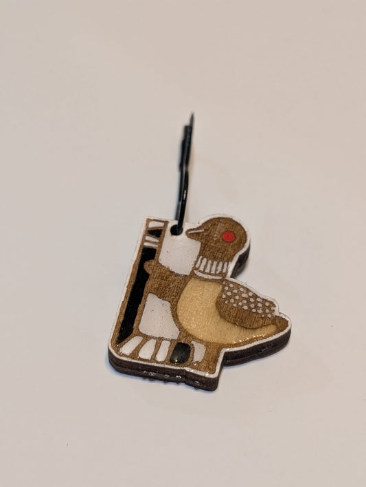 Hockey Loon Stitch Marker